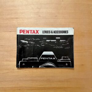 Pentax Lenses and Accessories brochure