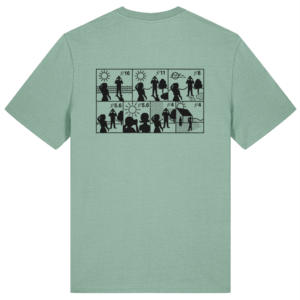 Sunny 16 – VR100 – Double sided T-Shirt