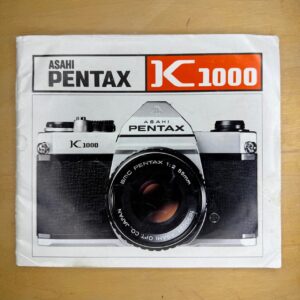 Pentax K1000 manual