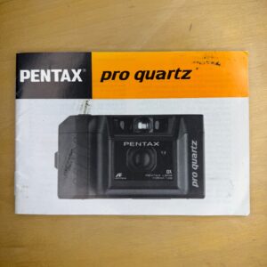 Pentax Pro Quartz manual