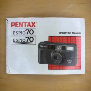 Pentax Espio 70 Manual