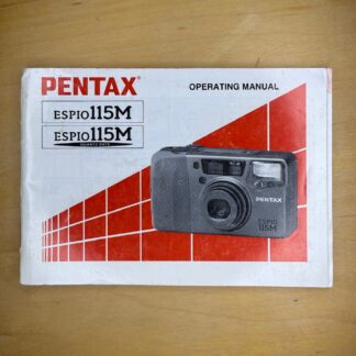 Pentax Espio 115M Manual