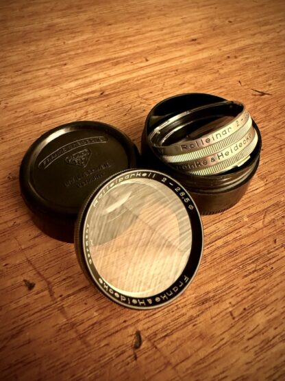 Rolleinar / Rolleiparkeil 2 Close-up Set, Bay 1 + Case