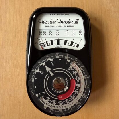 Weston Master III Light Meter + Leather Case - Image 3