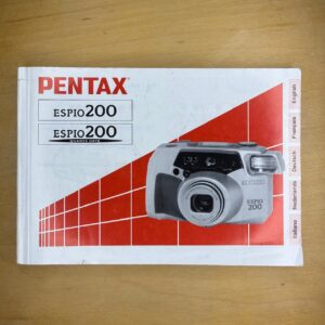 Pentax Espio 200 Manual